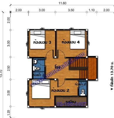 แบบบ้านสองชั้นราคาไม่เกิน 3.5ล้าน 