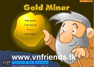 game, trò chơi Gold Miner - Game Đào vàng hấp dẫn
