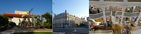 Viaje a Rumanía: Bucarest: teatro, universidad, librería Carturesti Carusel