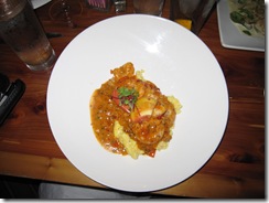 Huck's version of Shrimp 'N Grits
