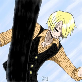 black leg sanji one piece