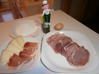 San Jacobo de lomo de cerdo. (Cordon Bleu)