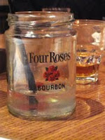 four roses cocktail glass