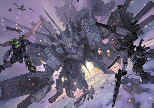 Anime Mecha Desktop Wallpaper