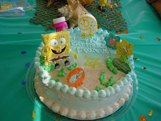 Cake Spongebob Decorating