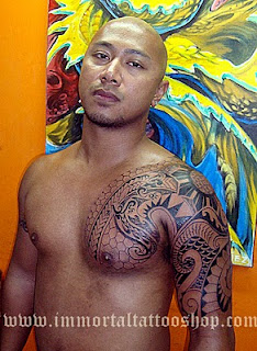 Filipino Tribal Tattoos on Filipino Tribal Tribal Tattoo Custom Filipino Tribal Tattoo Freehand