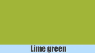 Lime Green colour
