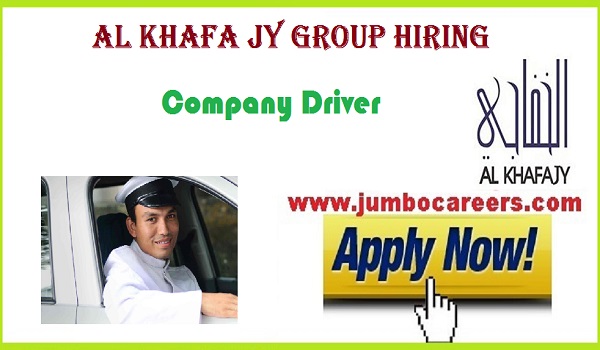 Latest Abu Dhabi Driver jobs for Indians, Direct company jobs in UAE, 
