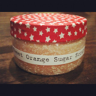 homemade sweet orange sugar scrub recipe