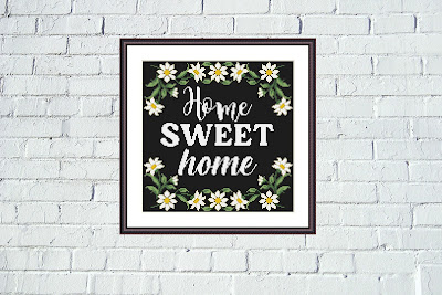 Home Sweet Home cross stitch - Tango Stitch