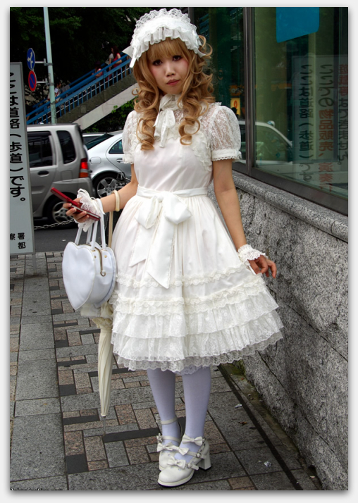 one of my favorite style is Lolita this style is influenced by victorian