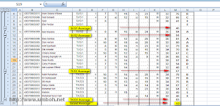 Hasil Subtotal Database Excel