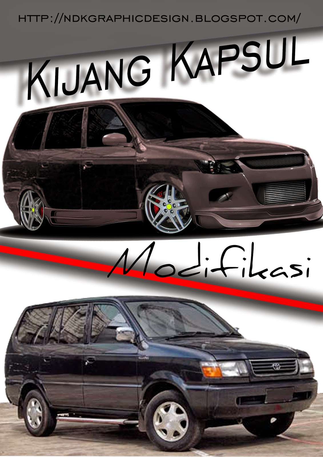 Logo Macam Kreasi Modifikasi Mobil Toyota Kijang Kapsul