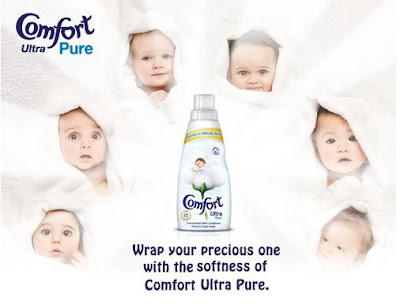 Comfort Ultra Pure Clothes Softener FREE Sample Giveaway