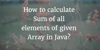 ll run across how to write a plan to calculate the amount of array elements inwards Java How to calculate amount of array elements inwards Java