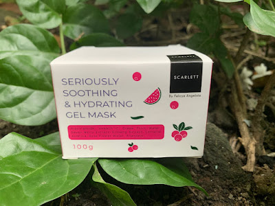 Review Scarlett Seriously Soothing & Hydrating Gel Mask