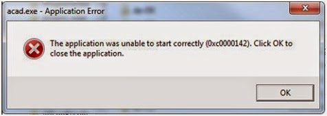 Application Error 0xc0000142 and 0xc0000005