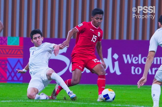 Kalah Melawan Uzbekistan, Skuad Garuda Muda Gagal Melaju ke Delapan Besar 