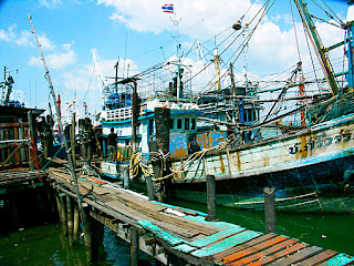 Songkhla Harbor and fishery