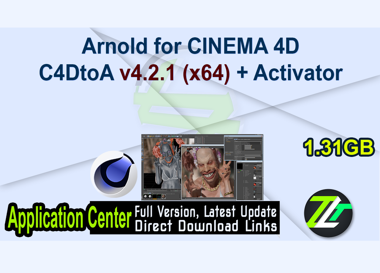 Arnold for CINEMA 4D C4DtoA v4.2.1 (x64) + Activator