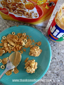 peanut butter cereal balls