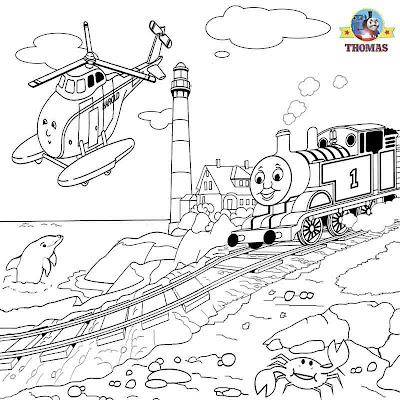 Harold the helicopter Thomas coloring pictures to print and color summer kids activities worksheets