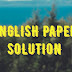 STD 10 Exam :English Paper Part A MCQ Question Solution