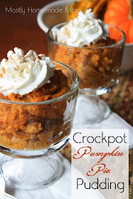 Crockpot Pumpkin Pie Pudding