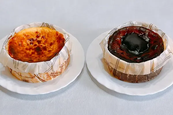 CACIORI【熟成バスクチーズケーキと非熟成の食べ比べセット】熟成バスクチーズケーキと非熟成バスクチーズケーキ