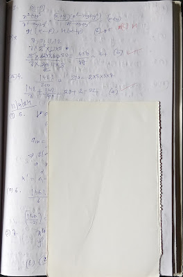 Handwritten solution to CAT quantitative aptitude question from Arun Sharma book