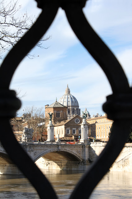 Vista sul Cupolone da Castel Sant'Angelo-Roma