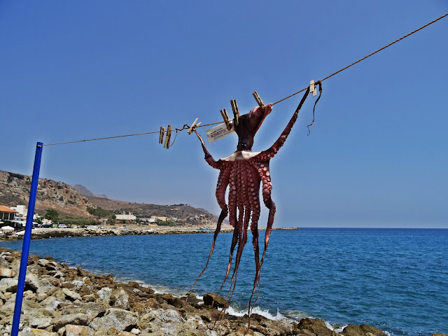 suszone owoce morza w Grecji jak się to robi?