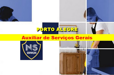 Empresa abre vaga para Auxiliar de Serviços Gerais em Porto Alegre