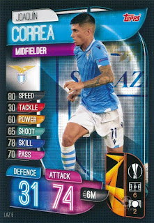 Topps Match Attax UEFA Champions League 2019-2020 (International Variant) SS Lazio Set