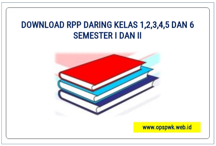 Download Rpp Daring Sd Kelas 1 2 3 4 5 Dan 6 Semester I Dan Ii