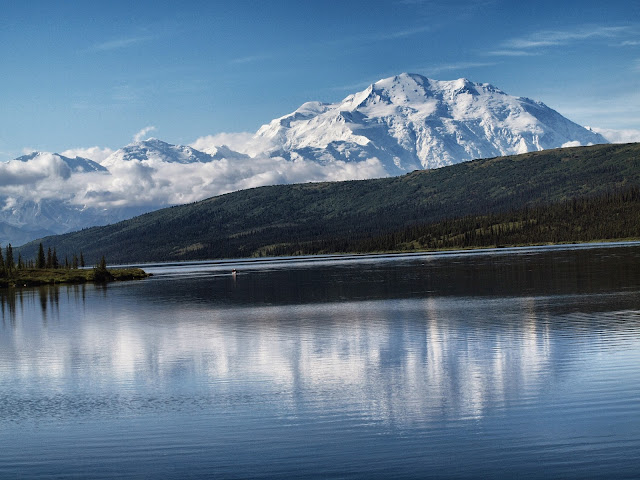 Mt. Denali - Wonder Lake, Denali National Park, Alaska, #MtDenali, #MtMcKinley, #Denali, #Alaska, #WonderLake