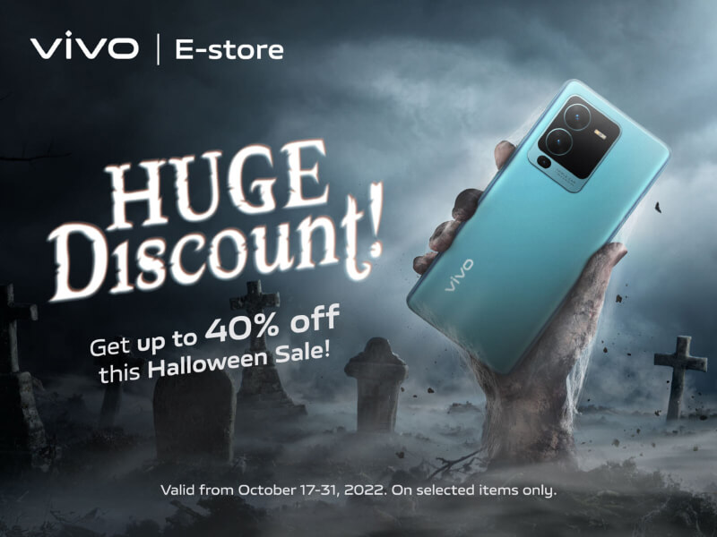 vivo outs Halloween treats with freebies and discounts up to 40 percent!