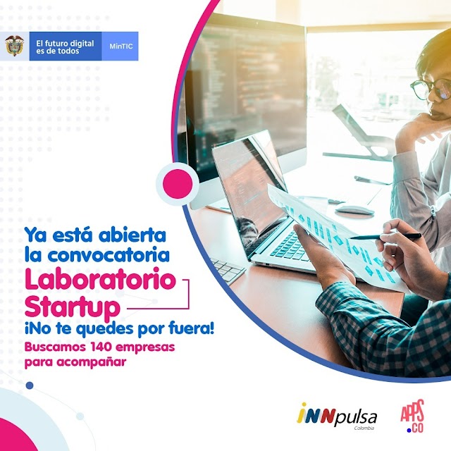 APPS.CO abre inscripciones para Laboratorio Startup, la estrategia que acompañará y fortalecerá a 140 emprendimientos digitales colombianos