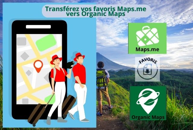 Transfert favoris Maps.me vers Organic Maps