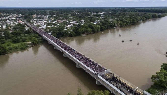 Estados Reabren paso peatonal del puente internacional entre México y Guatemala