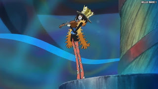 ワンピースアニメ 魚人島編 574話 ブルック | ONE PIECE Episode 574