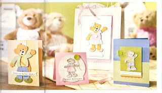 Stampin Up Build-A-Bear cards