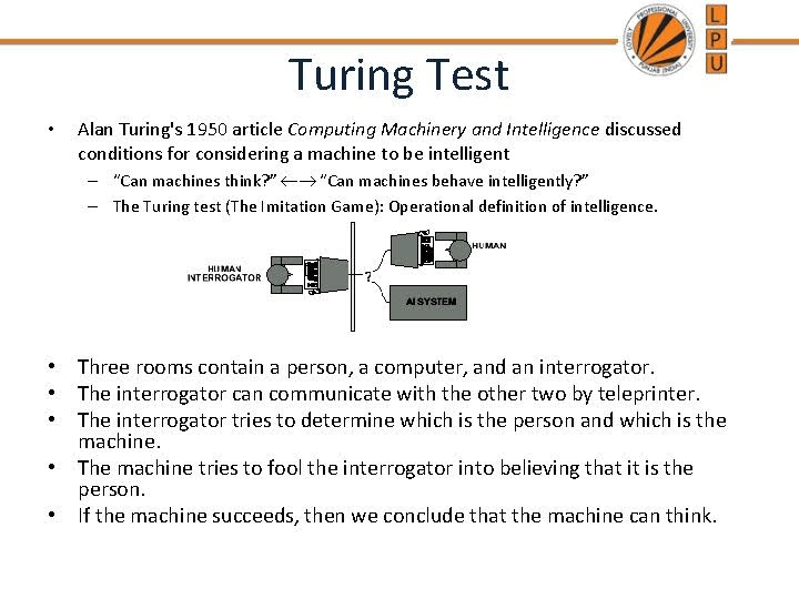 AI may pass the famed Turing Test. Who is Alan Turing?