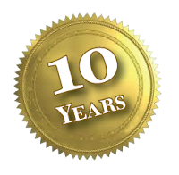 Tenth anniversary seal