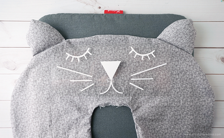 DIY Cat Travel Pillow with Free Pattern