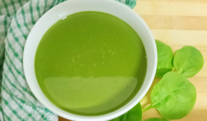 Spinach soup