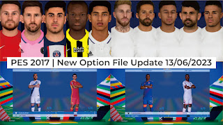 PES 2017 | New Option File Update 13/06/2023 