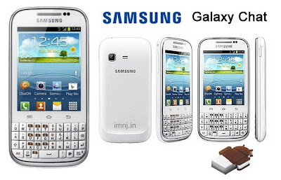 Harga Samsung Galaxy Chat B5330 Android ICS Hp Spesifikasi 