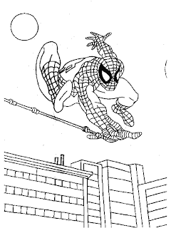 spiderman coloring pages