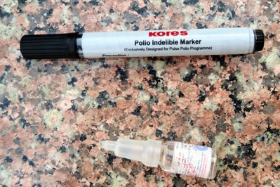 Vial and Marker